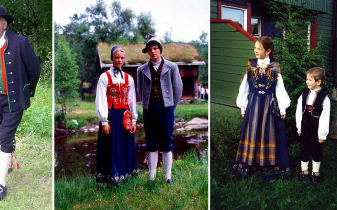 Национальная одежда в Норвегии BUNAD | Записи в рубрике