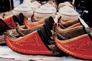 арабские мужские туфли с загнутым мыском