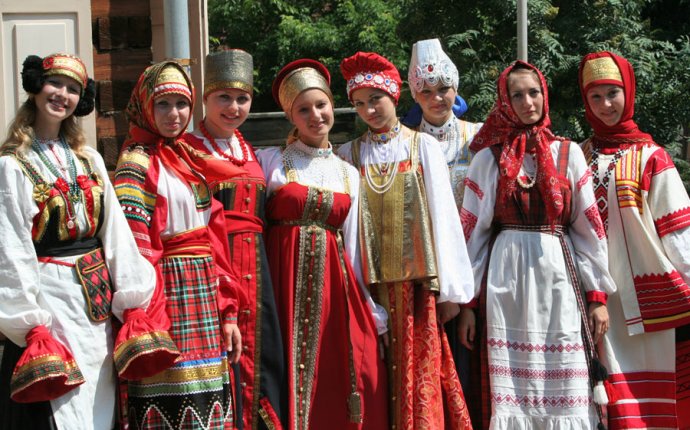 Русская Национальная Одежда Женщин