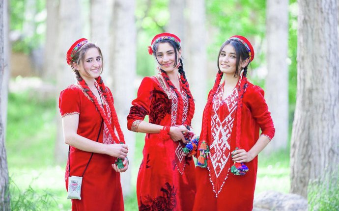 Женская Национальная Одежда Таджикистана