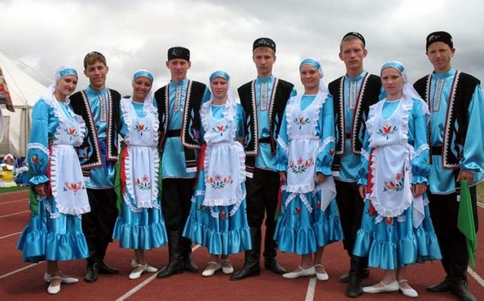 Татарская Национальная Одежда Фото Женская