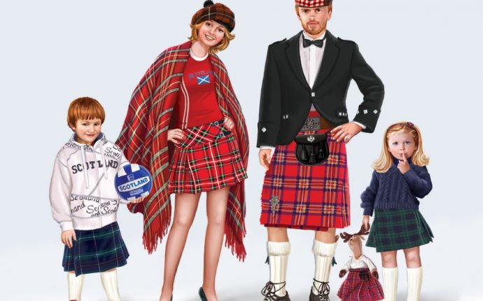 Какая Национальная Одежда в Шотландии