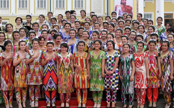 Женская Национальная Одежда Таджиков