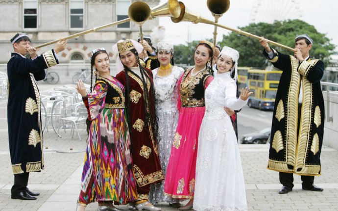 Узбекская Национальная Одежда для Невесты