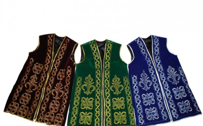 Казахская Национальная Одежда на Казахском